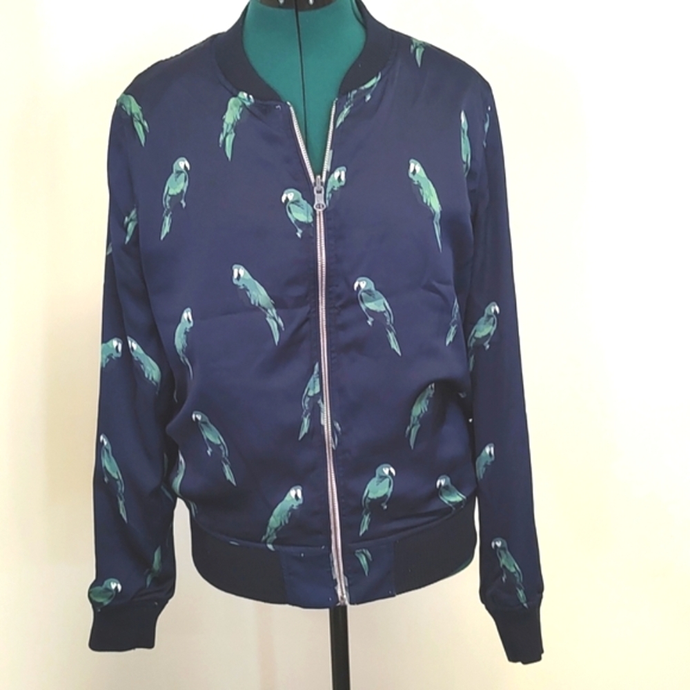 American Eagle Floral and Tropical reversible jacket - Picture 5 of 8